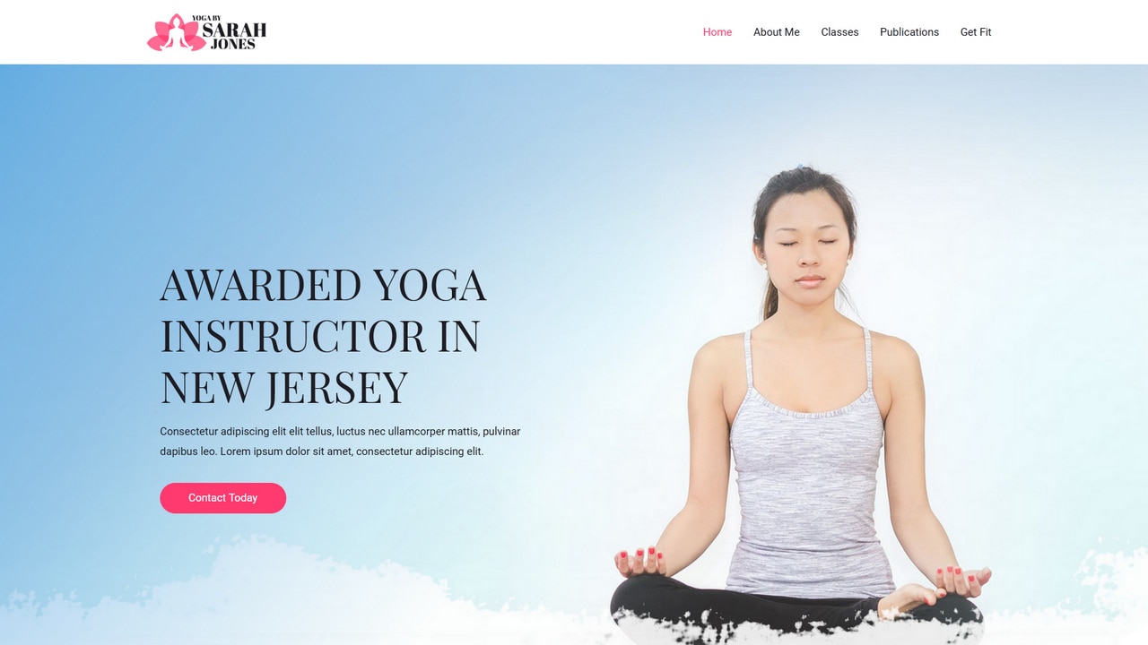Yoga Instructor - Multipurpose - Home Page 1280 x 720
