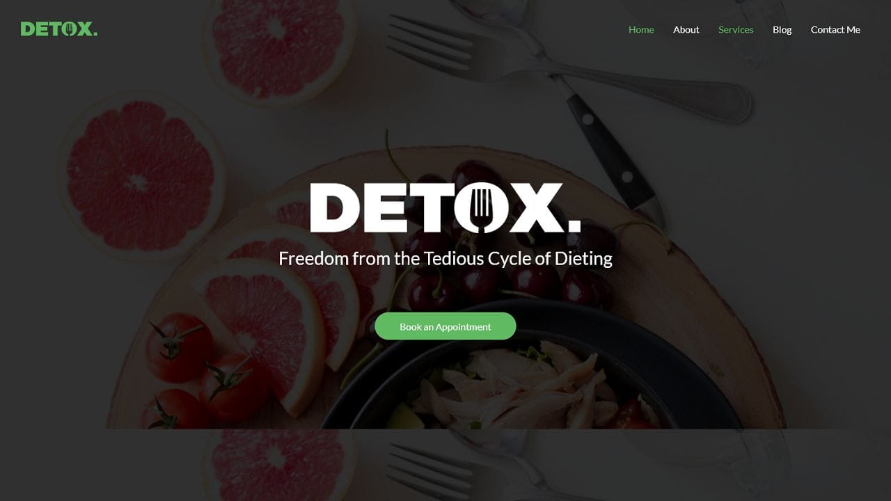 Personal Dietician A Home Page 1280 x 720