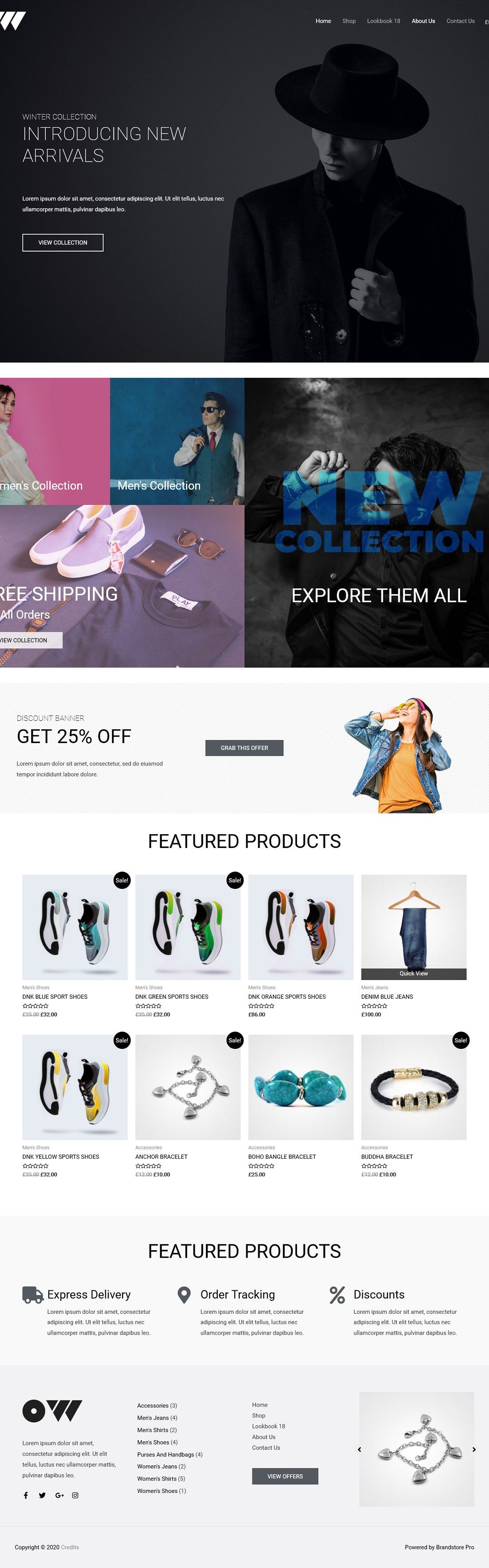 eCom Brandstore Pro A Shop - Multipurpose - Home Page 1280 x 3528