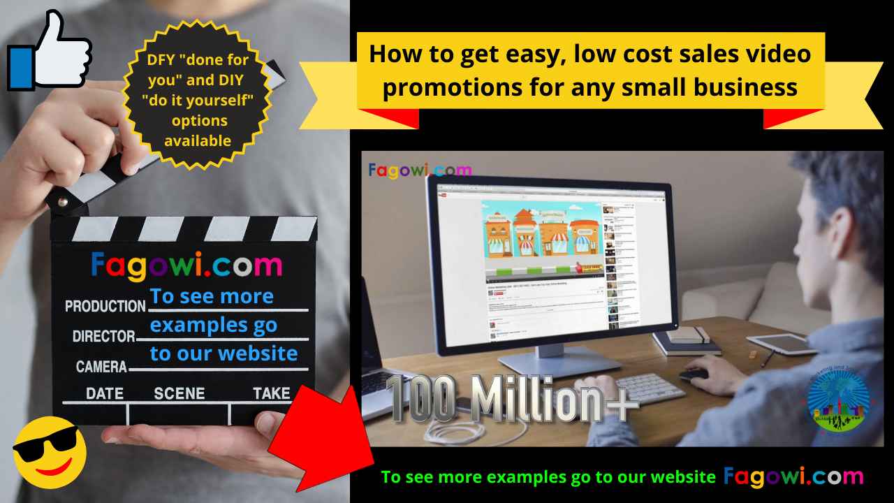 Thumbnail For Fagowi Small Business Sales Videos Promotions Page YT Video 1280 x 720