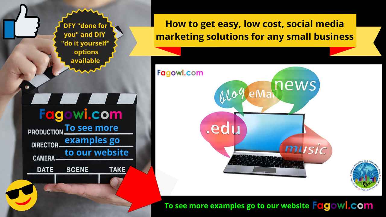 Thumbnail For Fagowi Small Business Social Media Marketing Solutions Page YT Video 1280 x 720