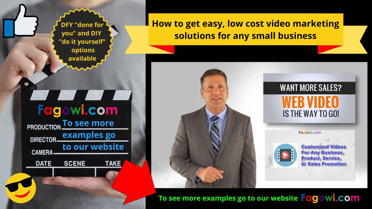 Thumbnail For Fagowi Small Business Video Marketing Solutions Page YT Video 1280 x 720