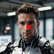 AI Male Avatar Andrew Voice Play Video Thumbnail 450 x 450